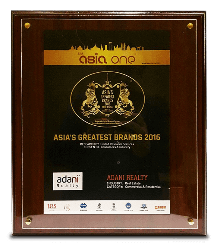 Adani Realty is now one of Asia’s Greatest Brands!