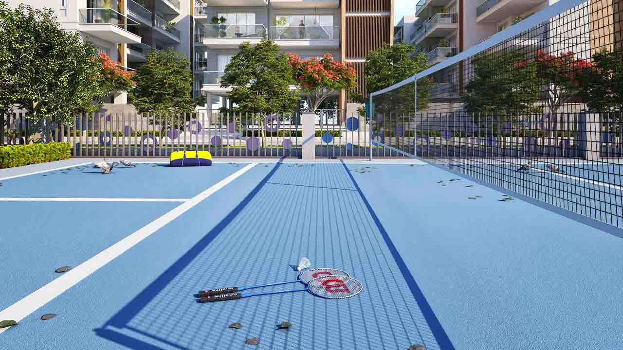 Multi-purpose Court for Outdoor Games