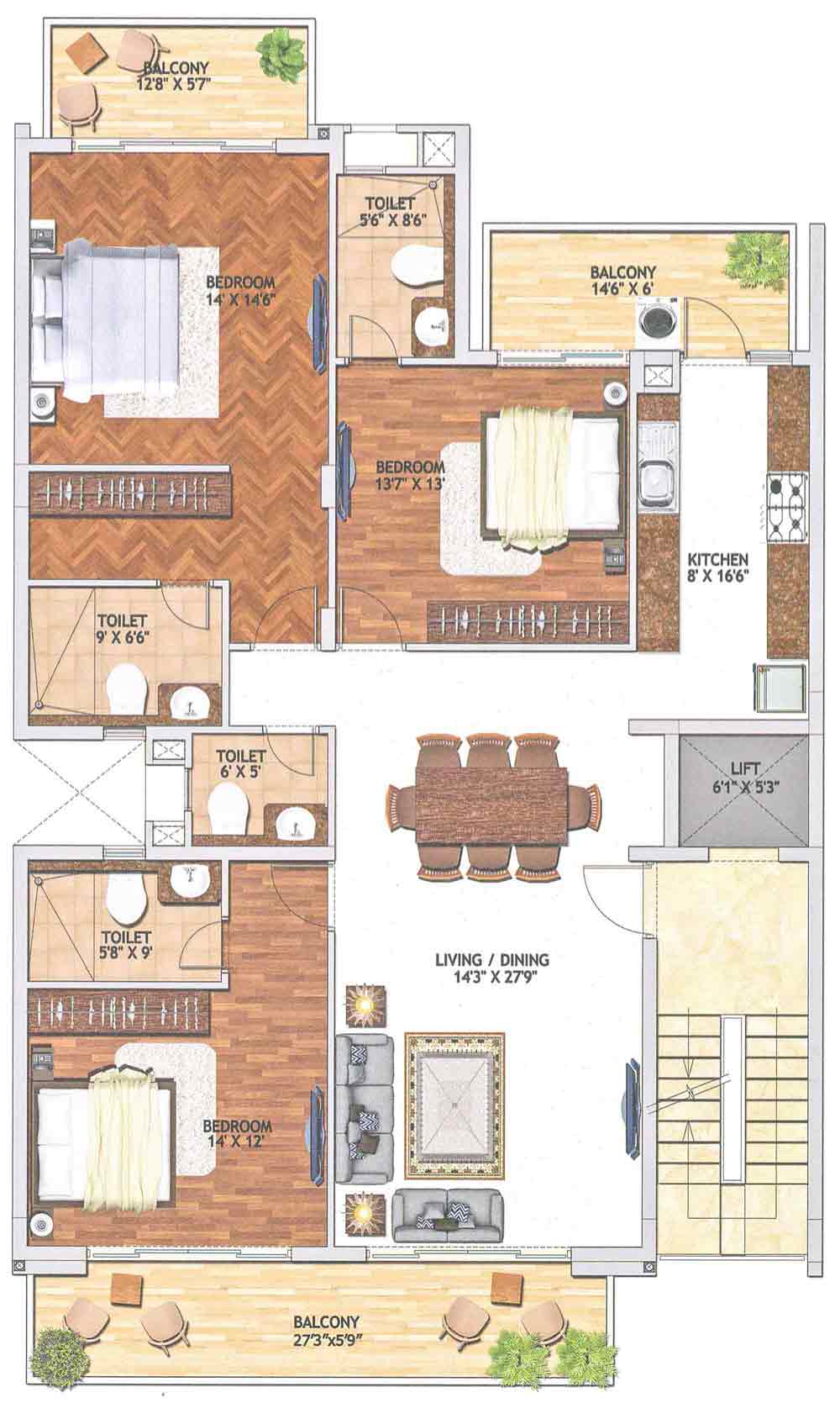 Samsara Typical Unit Plans B2